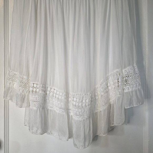 Cherishh Italian Poet’s Blouse – Size L - White - Picture 3 of 7